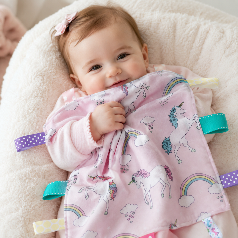 Lovey Blankies & Ribbon Sensory
