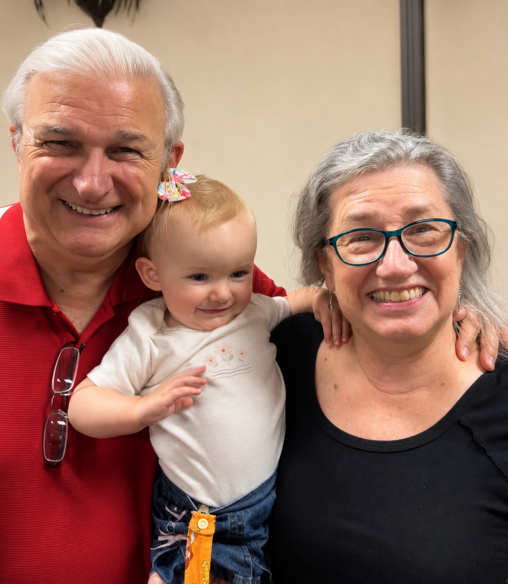 Paisley Junction store owner with handmade baby gifts