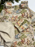 Winnie the Pooh Infant Car Seat Canopy Cover with Strap Covers – Personalized Baby Car Seat Cover Set with Vintage Pooh Fabric