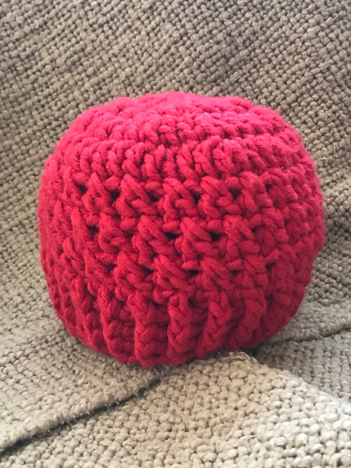 Newborn or baby hand crocheted skull cap hat for photo prop or chilly days, shower gift, choose color and sizes newborn through 12 months