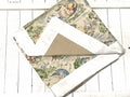 Baby crib Blanket made from Winnie the Pooh fabric with satin binding for girl or boy, personalized  baby gift