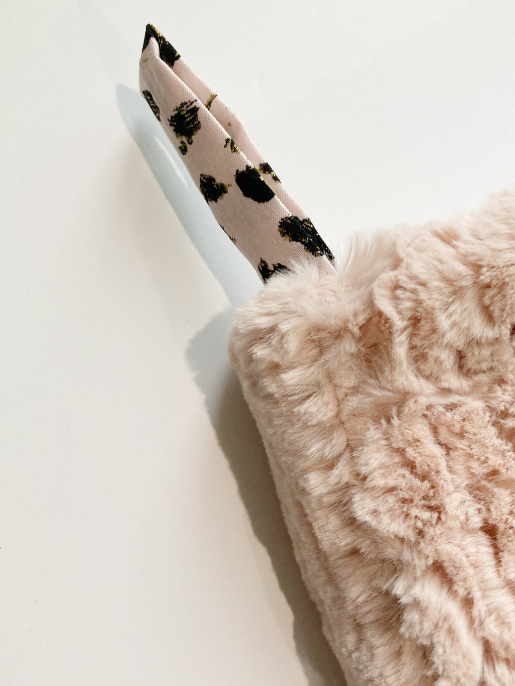 Personalize Rose gold Leopard Christmas stocking with minky or  fur cuff and fully lined 18” size, exotic animal print family holiday decor