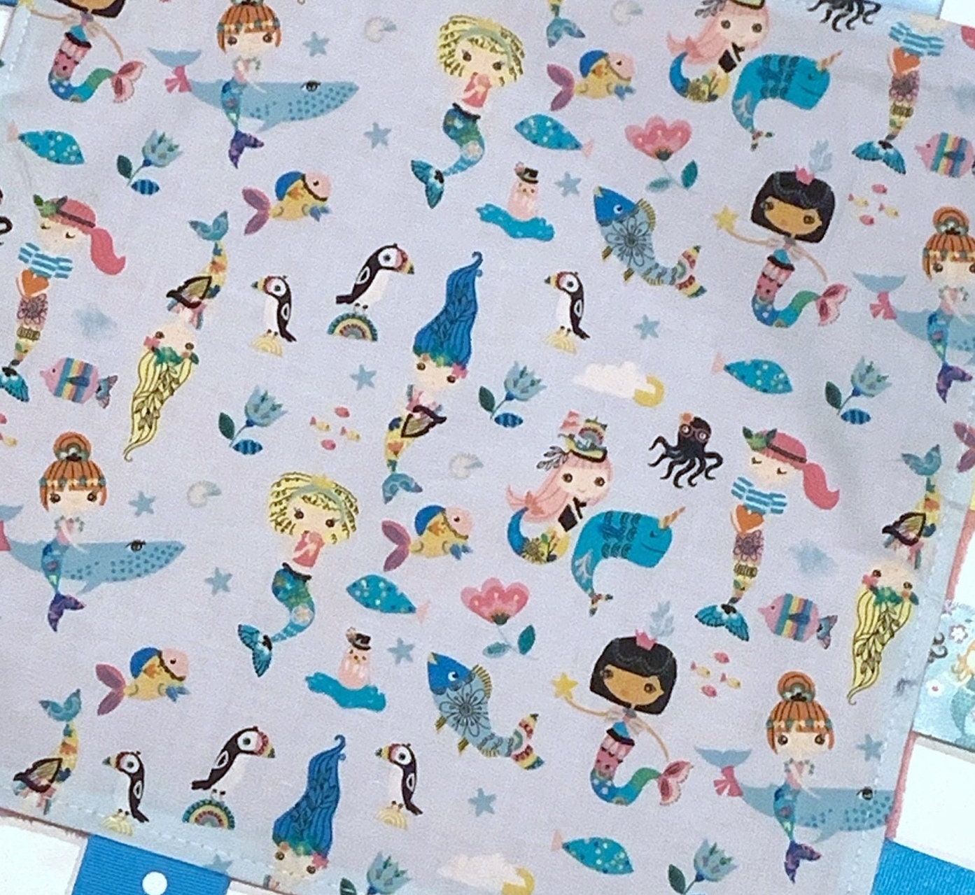 Baby toddler wash cloths 3 set made from Winnie the Pooh cotton and terry cloth,  shower gift with personalize option, other fabric prints
